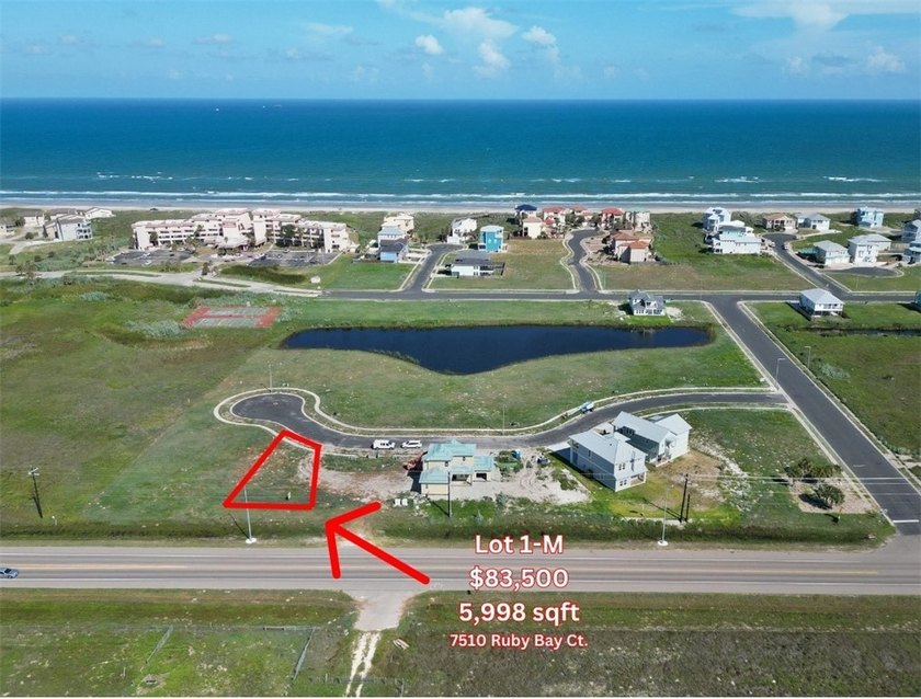 Nice size cul-de-sac lot located in the new upcoming Ruby Bay - Beach Lot for sale in Port Aransas, Texas on Beachhouse.com