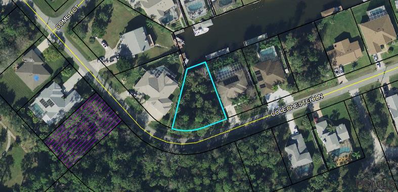 40 Ft. of Water Frontage on this Beautiful lot located on the - Beach Lot for sale in Palm Coast, Florida on Beachhouse.com