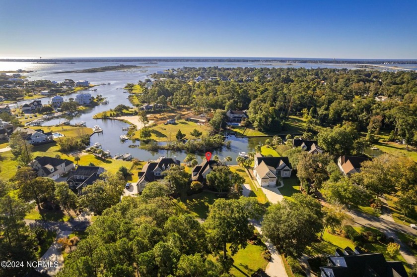 Waterfront brick home with over 4,600 SF of living space and 2 - Beach Home for sale in Cape Carteret, North Carolina on Beachhouse.com