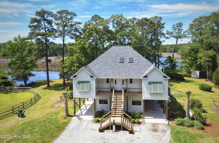 This outstanding coastal estate brings together deep waterfront - Beach Home for sale in Grantsboro, North Carolina on Beachhouse.com