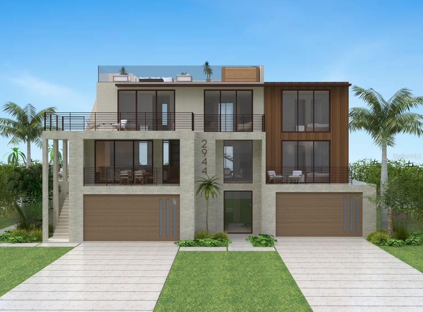Under Construction. Poised along one of Longboat Key's most - Beach Home for sale in Longboat Key, Florida on Beachhouse.com