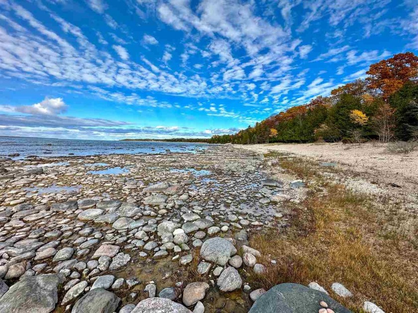 Your chance to own 127' of beautiful west facing Lake Michigan - Beach Lot for sale in Beaver Island, Michigan on Beachhouse.com