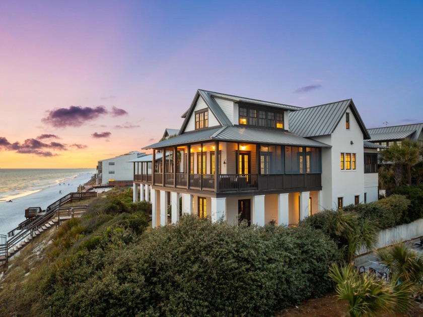 Positioned on 64' of private beach access and perched at over - Beach Home for sale in Santa Rosa Beach, Florida on Beachhouse.com