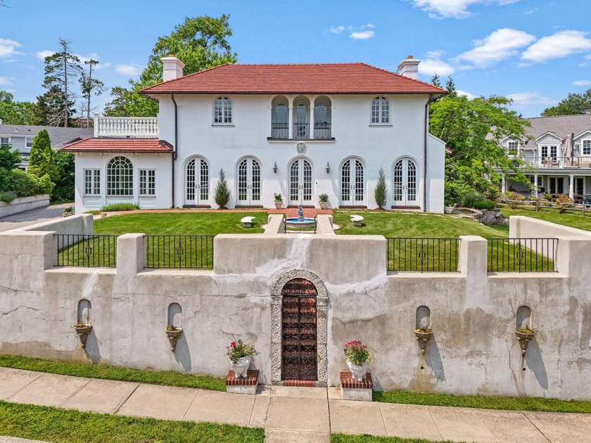 Rare find! Mediterranean gem overlooking the Sound with piazza - Beach Home for sale in Mamaroneck, New York on Beachhouse.com