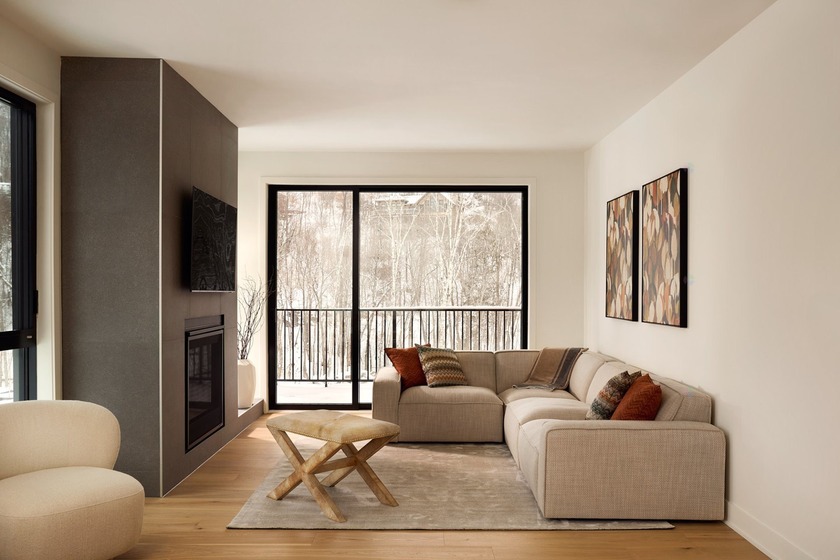 DELIVERY IN APRIL 2026! Located in the heart of the prestigious - Beach Condo for sale in Mont-Tremblant,  on Beachhouse.com