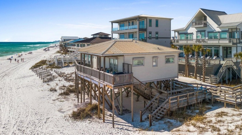Set on a prime Gulf-front lot along the West End of 30A, this - Beach Home for sale in Santa Rosa Beach, Florida on Beachhouse.com