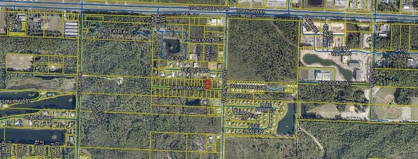 Great level lot south of Highway 98 just off Thompson Road - Beach Lot for sale in Santa Rosa Beach, Florida on Beachhouse.com