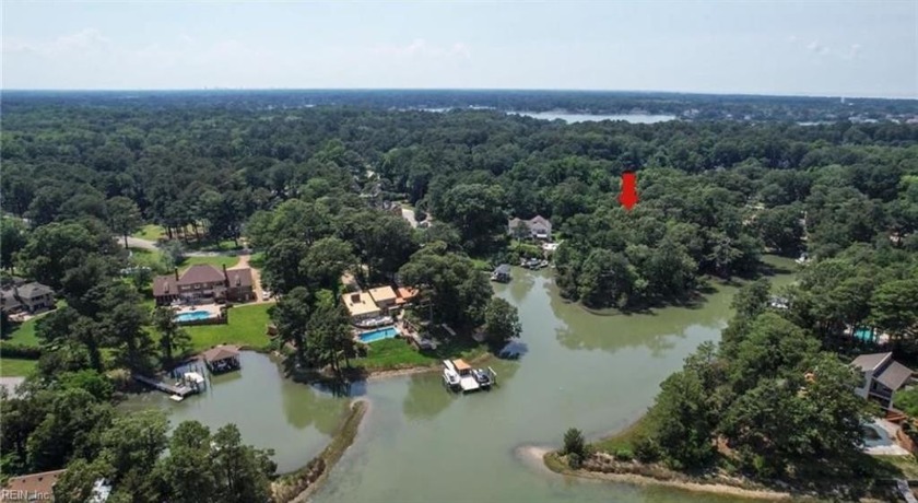 One of two waterfront lots adjacent in Sea Breeze Farms, 1.68 - Beach Lot for sale in Virginia Beach, Virginia on Beachhouse.com