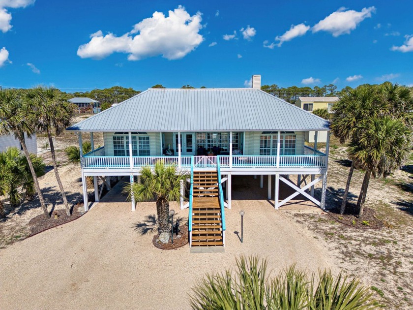 Charming 4BR/2BA first-tier beach home with Gulf views and a - Beach Home for sale in St. George Island, Florida on Beachhouse.com