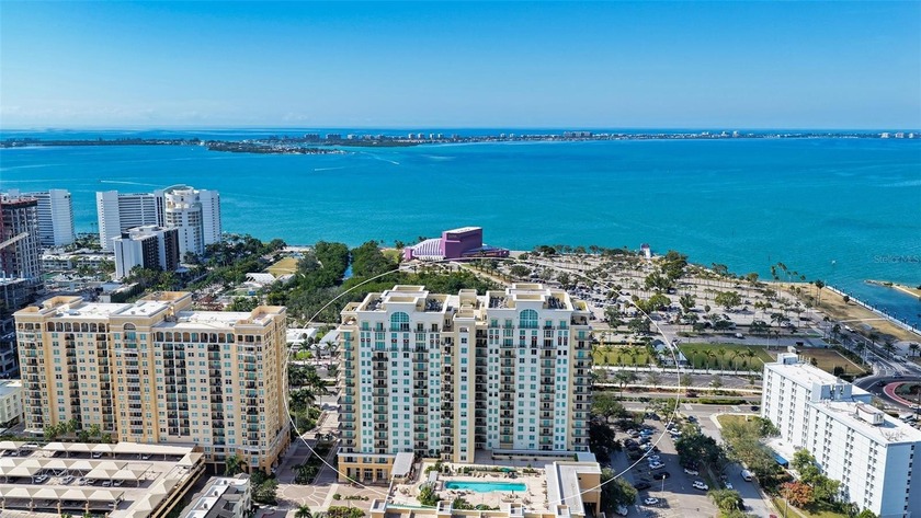 Experience panoramic Sarasota Bay and skyline views from this - Beach Condo for sale in Sarasota, Florida on Beachhouse.com