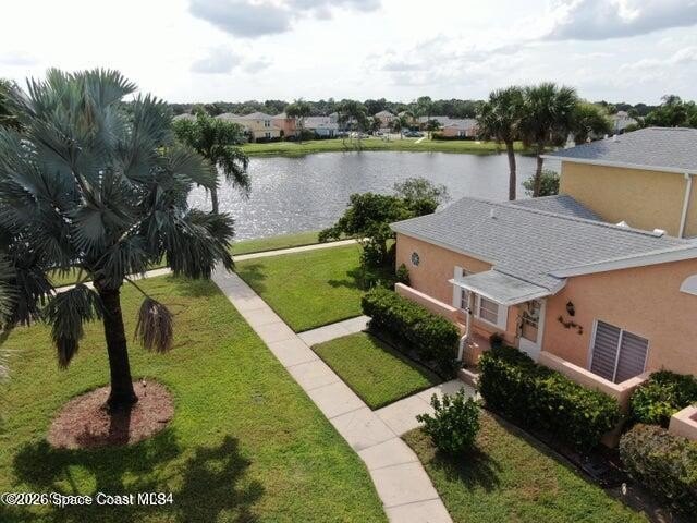 Stunning waterfront corner-unit townhouse in the highly - Beach Condo for sale in Palm Bay, Florida on Beachhouse.com