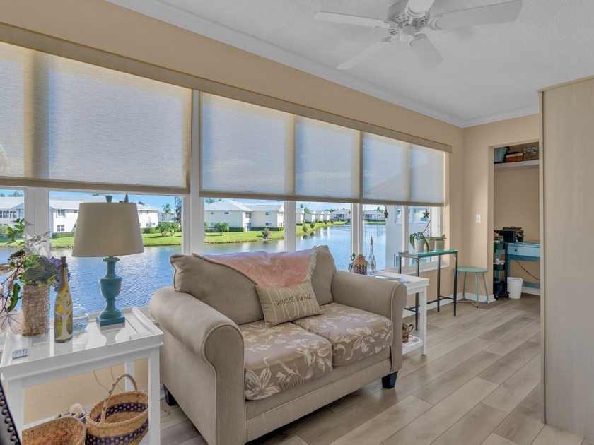 Eye-pleasing 2nd floor 2/2 lakefront condo complete with lovely - Beach Home for sale in Vero Beach, Florida on Beachhouse.com