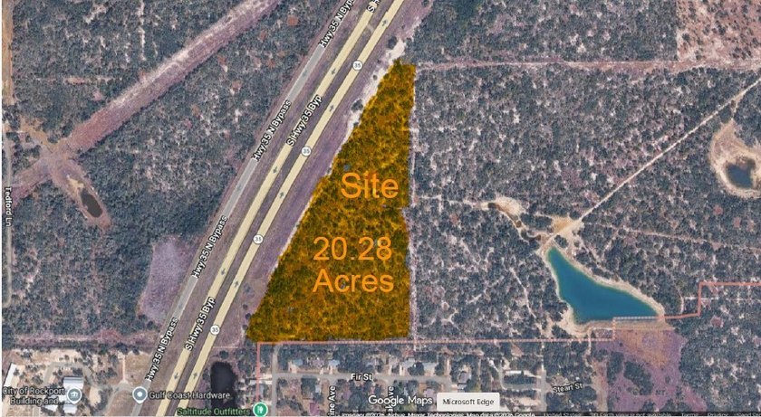 This 20.28-acre tract is ideally located in a prime area and - Beach Acreage for sale in Rockport, Texas on Beachhouse.com