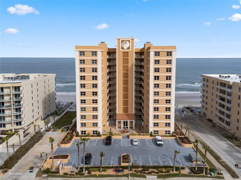 Discover unparalleled coastal living in this stunning 6th-floor - Beach Condo for sale in Daytona Beach, Florida on Beachhouse.com