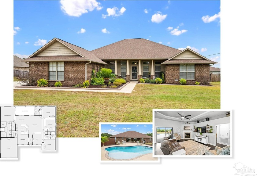 Modern elegance, spacious serenity, complete comfort.  These are - Beach Home for sale in Milton, Florida on Beachhouse.com