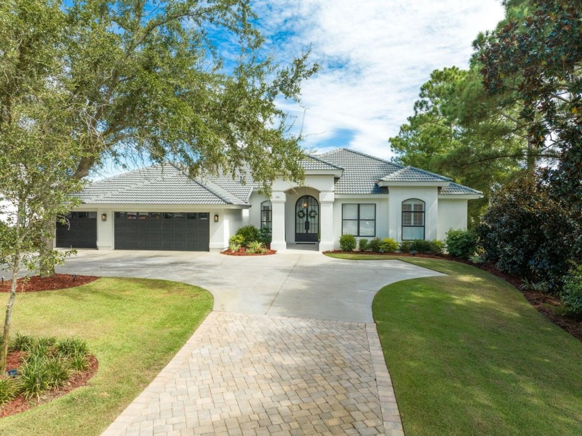 Luxury Bayfront Home with 120 ft on the water. High and dry - Beach Home for sale in Santa Rosa Beach, Florida on Beachhouse.com