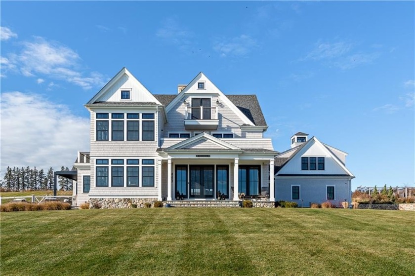 This stunning newly constructed Nantucket-style home blends - Beach Home for sale in Portsmouth, Rhode Island on Beachhouse.com