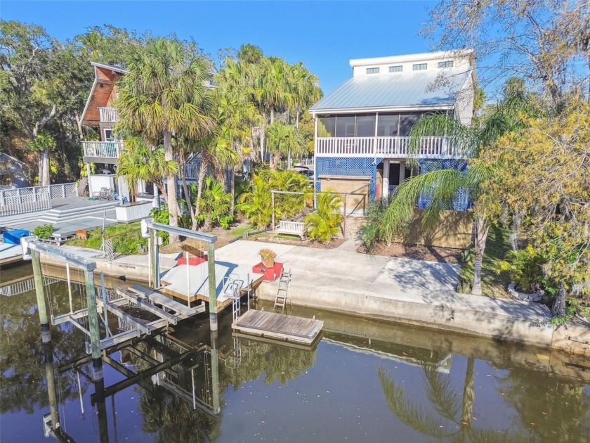Stilt home on a canal with direct Gulf access. NO Storm or Wind - Beach Home for sale in Port Richey, Florida on Beachhouse.com