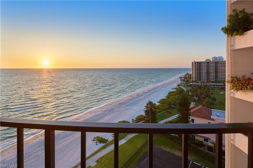 Northwest vistas down Park Shore beach are the focal point of - Beach Home for sale in Naples, Florida on Beachhouse.com