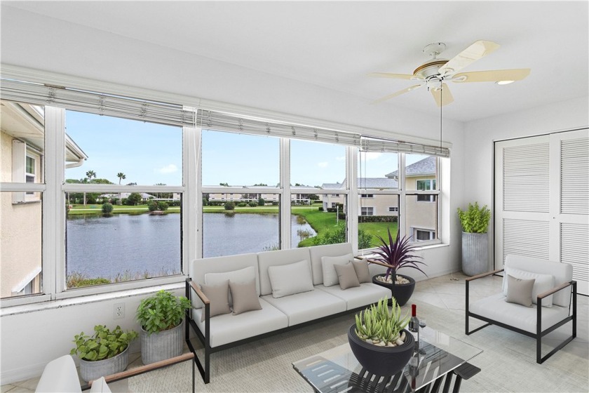 Top Floor with lake views, this lovey condo is located in the - Beach Home for sale in Vero Beach, Florida on Beachhouse.com