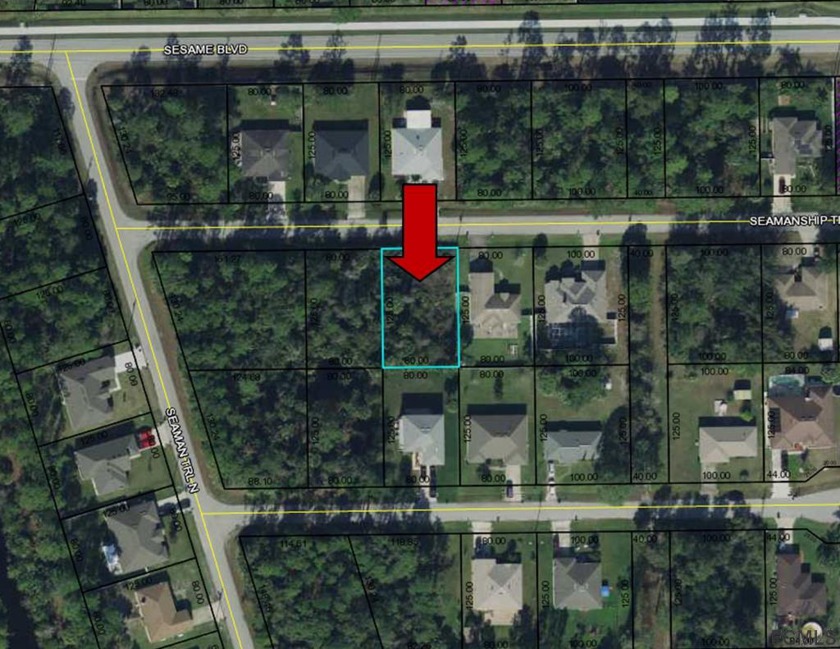 Beautiful lot in a fast growing area of Palm Coast.  This is - Beach Lot for sale in Palm Coast, Florida on Beachhouse.com