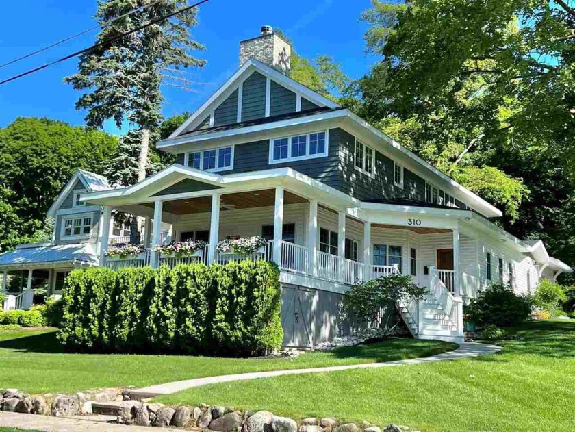 This stunning home is truly a gem, boasting a fantastic location - Beach Home for sale in Harbor Springs, Michigan on Beachhouse.com