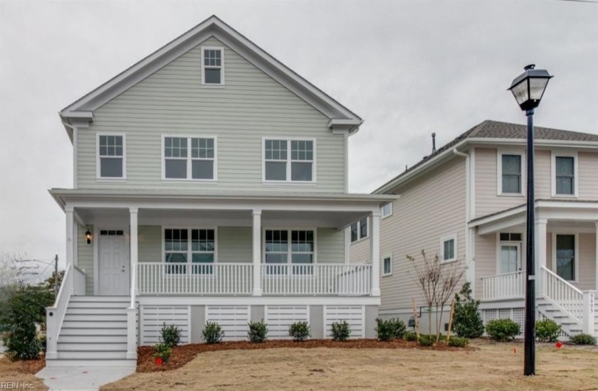 Custom beach home by award-winning builders features an open - Beach Home for sale in Norfolk, Virginia on Beachhouse.com