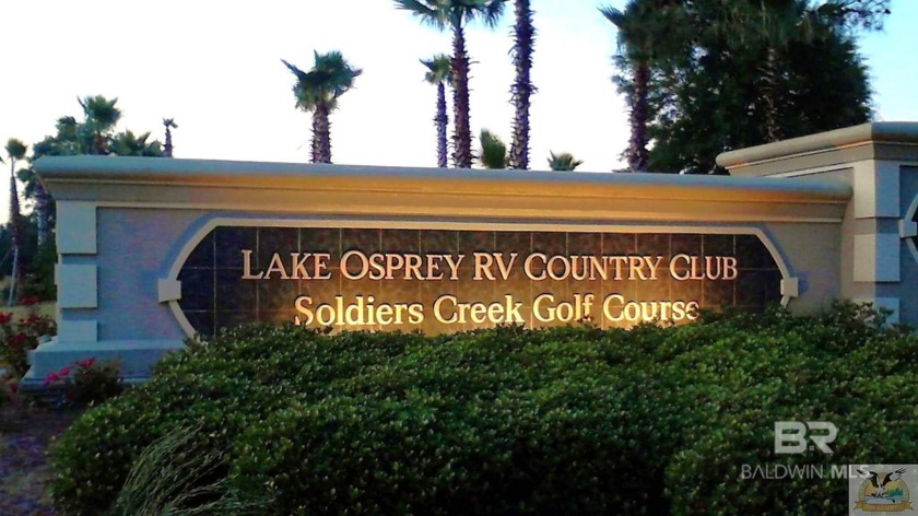 Welcome to Lake Osprey RV Resort Country Club - Lot 178! - Beach Lot for sale in Elberta, Alabama on Beachhouse.com