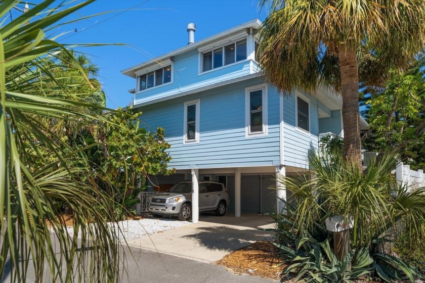 Elevated Key West Style home on Sunset Beach just steps from the - Beach Home for sale in Treasure Island, Florida on Beachhouse.com