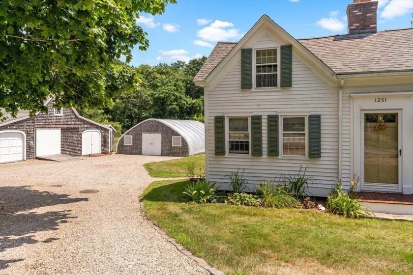 Welcome to 1251 County Rd, Cataumet. This enchanting antique - Beach Home for sale in Bourne, Massachusetts on Beachhouse.com