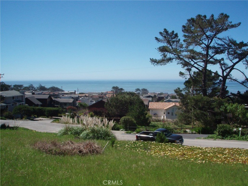 Panoramic Ocean View Triple Lot, 75'x70', +-5250sf. Near The - Beach Lot for sale in Cambria, California on Beachhouse.com