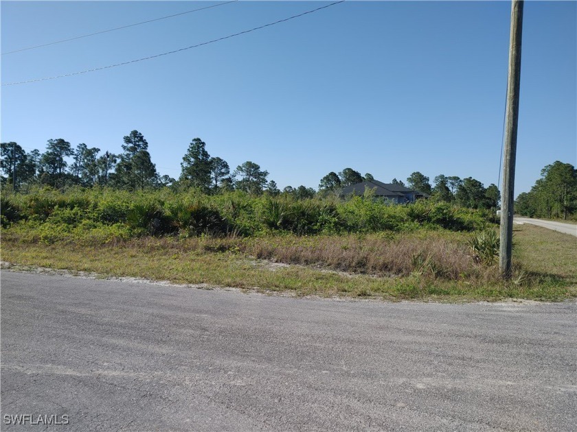 CORNER LOT, (NOT in a FLOOD ZONE) Great Location to build your - Beach Lot for sale in Lehigh Acres, Florida on Beachhouse.com