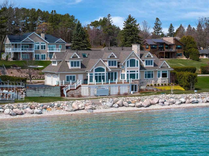 Welcome to your dream custom home on the stunning shores of Lake - Beach Home for sale in Charlevoix, Michigan on Beachhouse.com