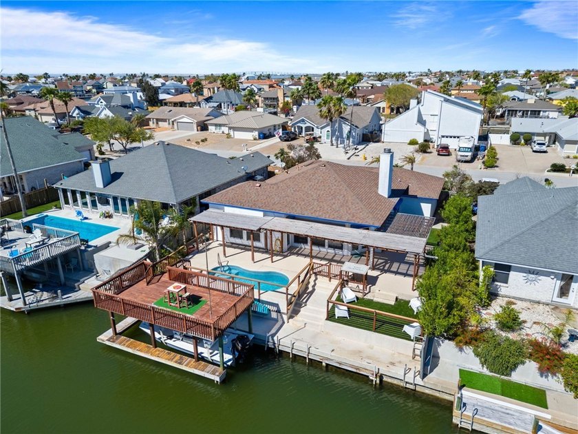 Waterfront living on Padre Island at its best. This updated - Beach Home for sale in Corpus Christi, Texas on Beachhouse.com