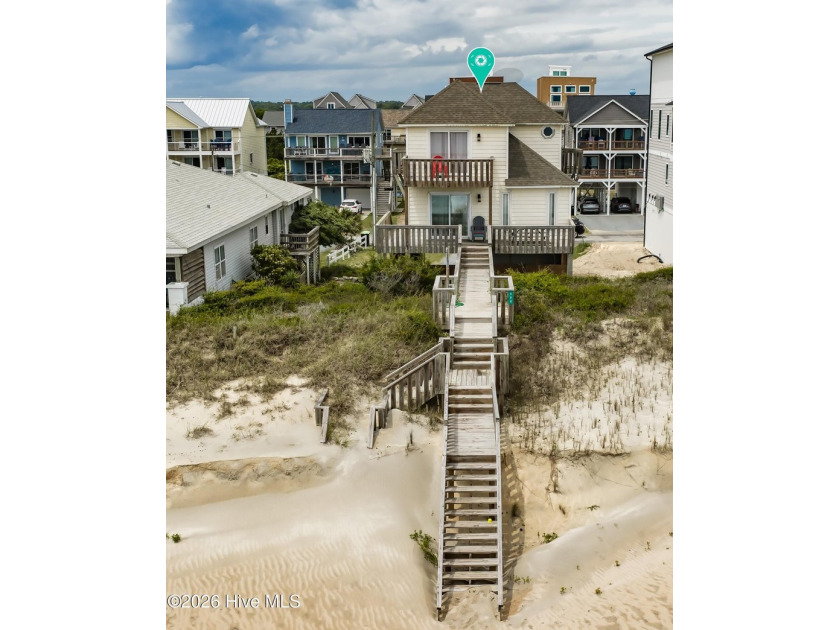 Oceanfront home in the heart of Surf City! This 4-bedroom - Beach Home for sale in Surf City, North Carolina on Beachhouse.com