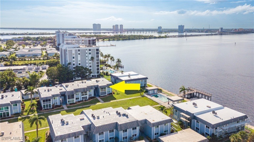 Enjoy stunning Caloosahatchee river views from this 2 bedroom, 2 - Beach Condo for sale in North Fort Myers, Florida on Beachhouse.com