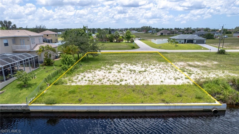 SEAWALL INCLUDED AND COMPLETED!!! Beautiful Direct Gulf access - Beach Lot for sale in Cape Coral, Florida on Beachhouse.com