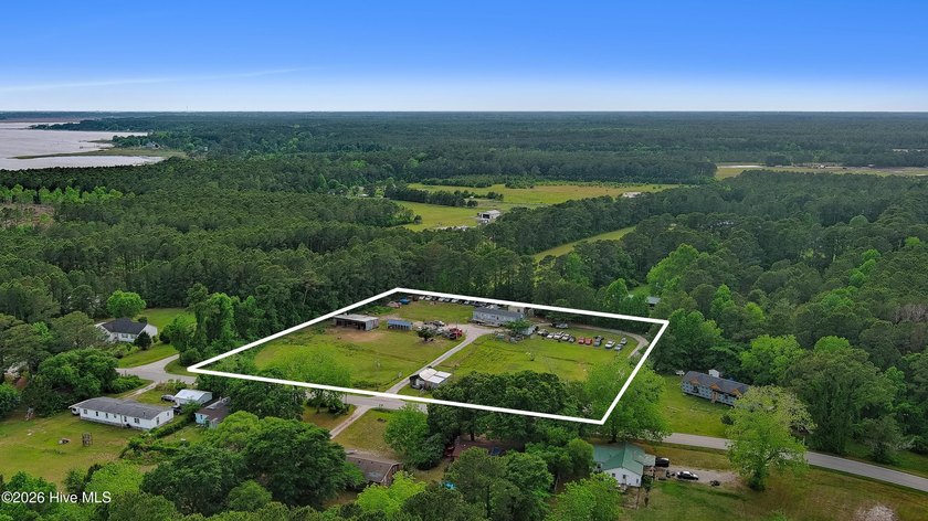 Situated on 3 acres in Mill Creek, this unique property offers - Beach Acreage for sale in Newport, North Carolina on Beachhouse.com