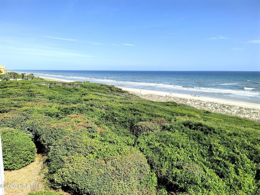Fantastic 180 degree ocean view from this second floor condo at - Beach Condo for sale in Indian Beach, North Carolina on Beachhouse.com