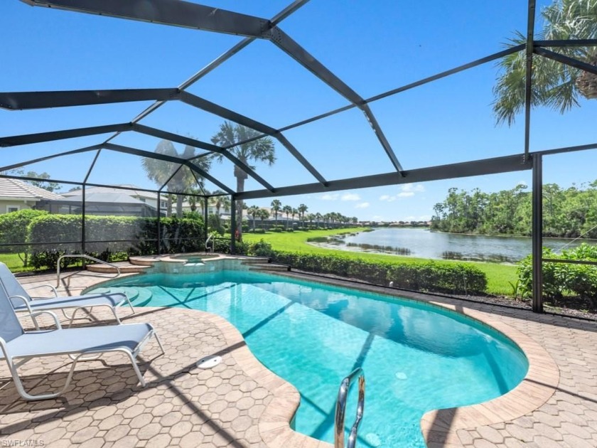 Stunning lake and fountain views from this beautifully - Beach Home for sale in Estero, Florida on Beachhouse.com