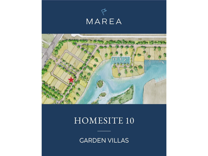Located within Garden Villas South along Marea's entry drive - Beach Lot for sale in Rockport, Texas on Beachhouse.com