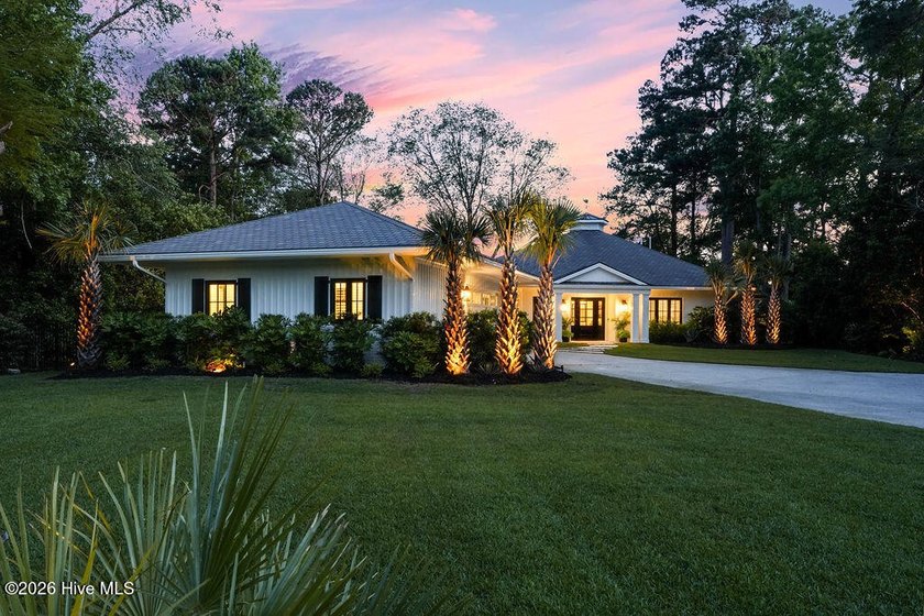 Perfectly positioned along the fairway of Hole #4 of the - Beach Home for sale in Wilmington, North Carolina on Beachhouse.com