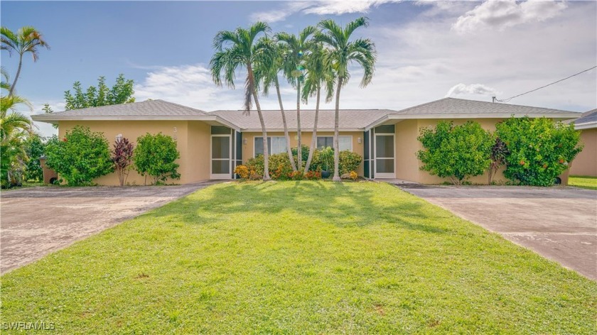 This GULF ACCESS DUPLEX on the RUBICAN CANAL Truly Has It all - Beach Townhome/Townhouse for sale in Cape Coral, Florida on Beachhouse.com