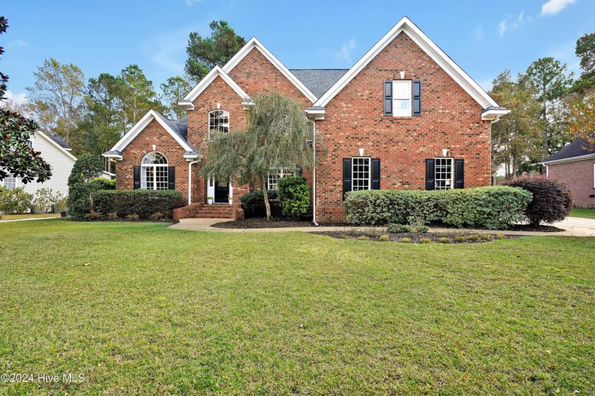 Gorgeous custom brick home on the golf course has 4 bedrooms, 3 - Beach Home for sale in Leland, North Carolina on Beachhouse.com