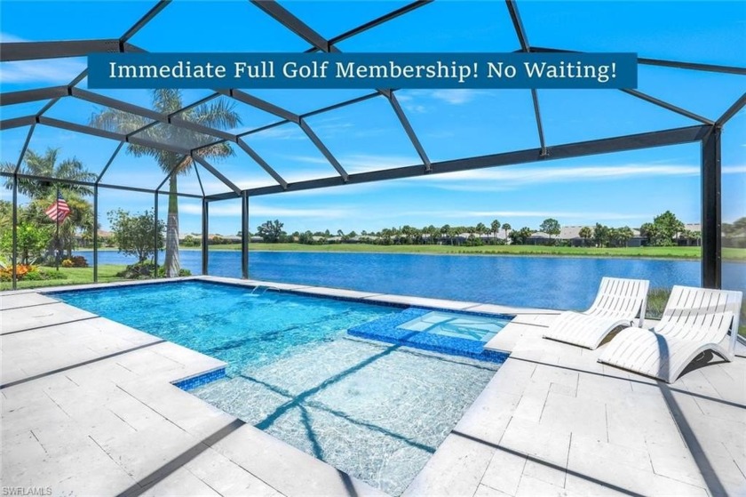 UPGRADED HOME with IMMEDIATE FULL GOLF MEMBERSHIP! NO WAITING - Beach Home for sale in Naples, Florida on Beachhouse.com