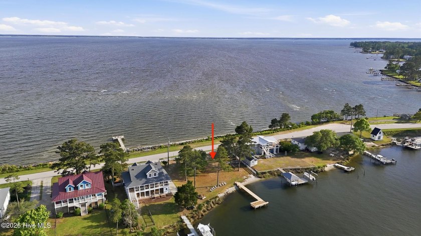 Build-Ready Waterfront Homesite with Dock, Utilities & Expansive - Beach Lot for sale in Arapahoe, North Carolina on Beachhouse.com