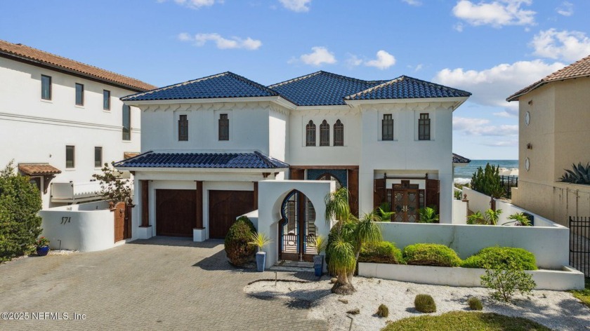 Experience unparalleled coastal luxury in this modern Moroccan - Beach Home for sale in Ponte Vedra Beach, Florida on Beachhouse.com