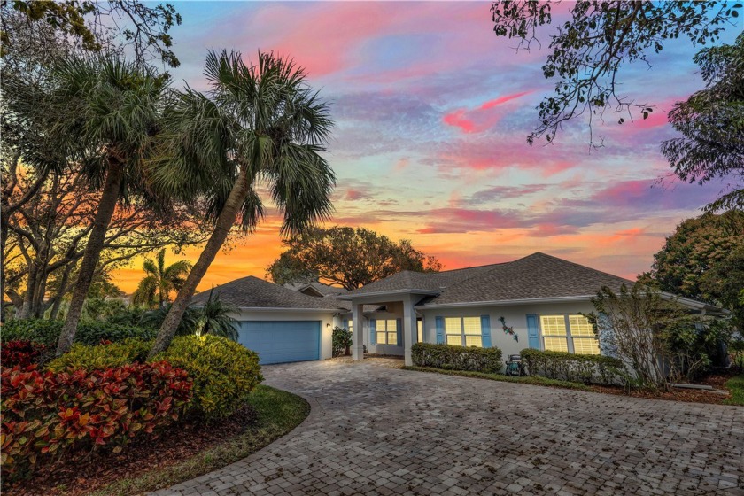 This gorgeous, guard gated riverfront home has a deep-water dock - Beach Home for sale in Vero Beach, Florida on Beachhouse.com