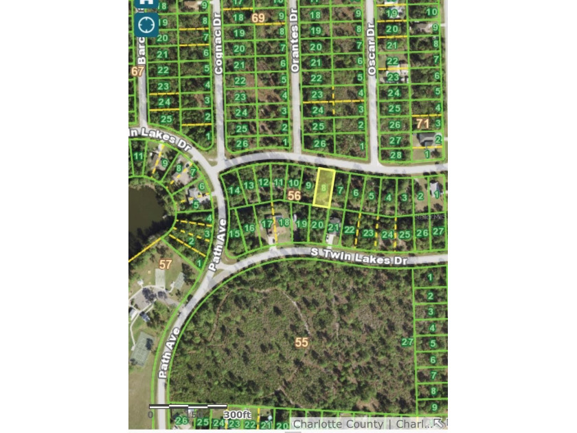 Great lot (must purchase with adjacent lot, 27339 N TWIN LAKES - Beach Lot for sale in Punta Gorda, Florida on Beachhouse.com