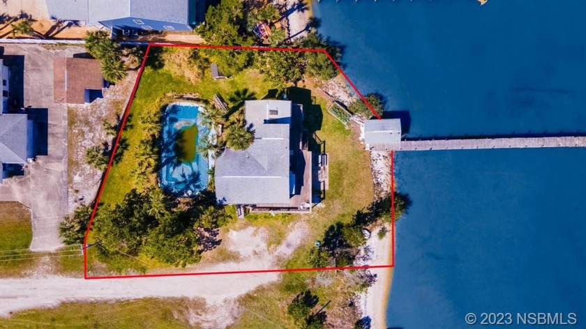 Commercially zoned half acre property with 129' on the - Beach Home for sale in Edgewater, Florida on Beachhouse.com